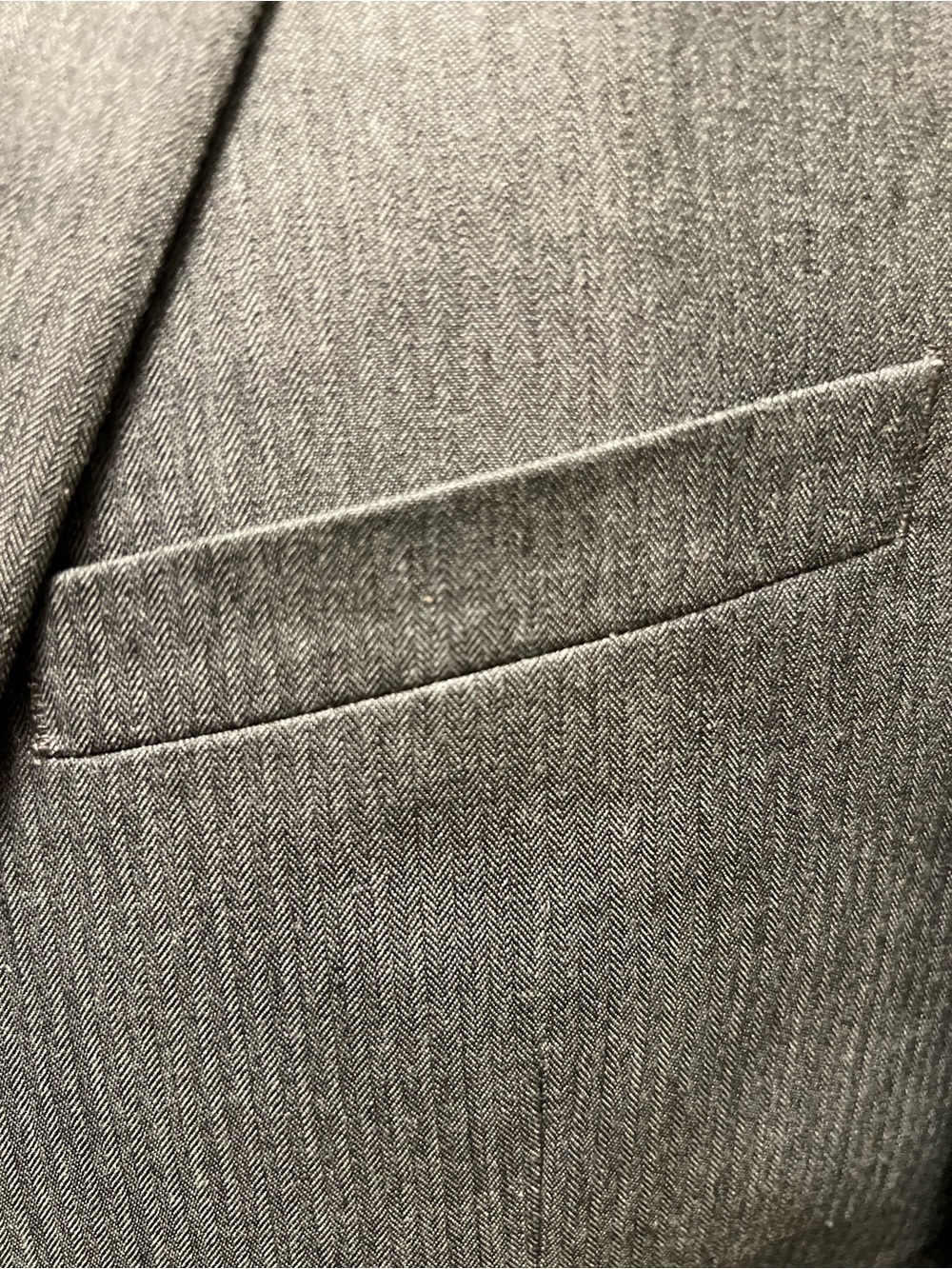 Joseph Abboud Sport Coat Blazer Jacket 2 Button Gray Men 40R - Picture 6 of 15